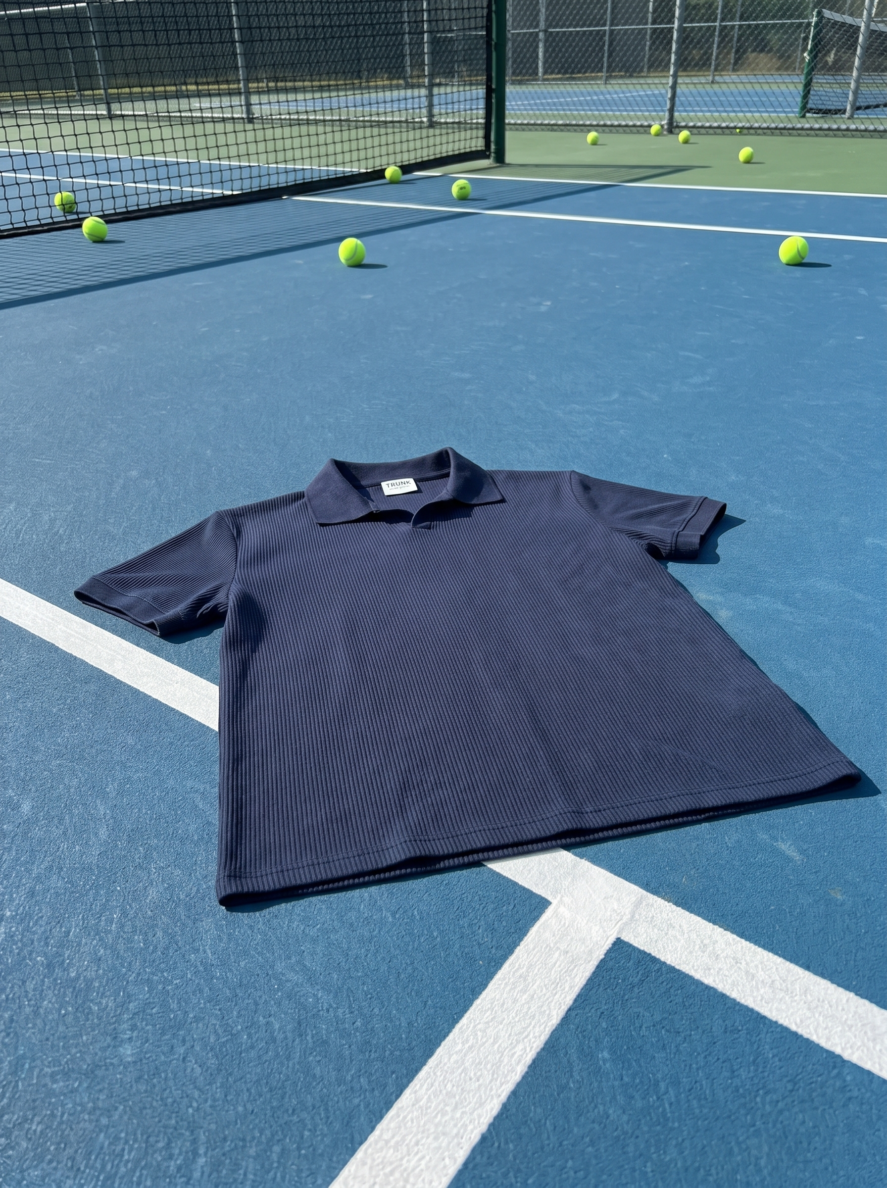 Navy Blue Polo T-Shirt - Image 7